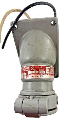 Hubbell Killark KRS-20 SU78 0302 Pin & Sleeve Plug RECEPTACLE   115/230V 20A