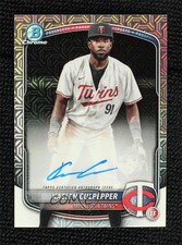2025 Bowman Chrome Mega Box Prospect Mojo Kaelen Culpepper #BMA-KC Auto 6h8