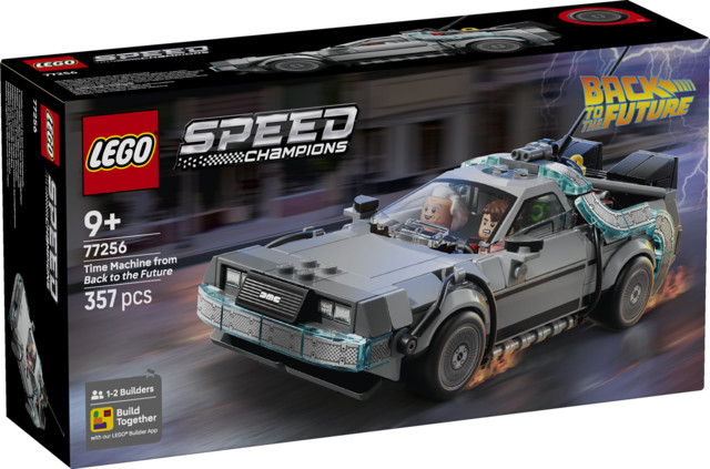 Lego Unisex Orange/Brown Speed Champions Time Machine From Back To The Future 77256 - Image 18