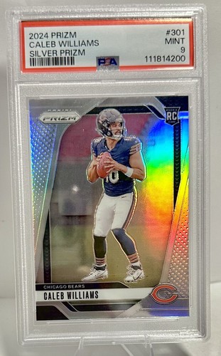 2024 Panini Prizm - Rookie Caleb Williams #301 Silver Prizm PSA 9 (RC) INVEST 📈