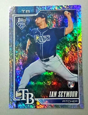 2026 Topps Series 1 Baseball Holo Foil #165 Ian Seymour RC - Tampa Bay Rays