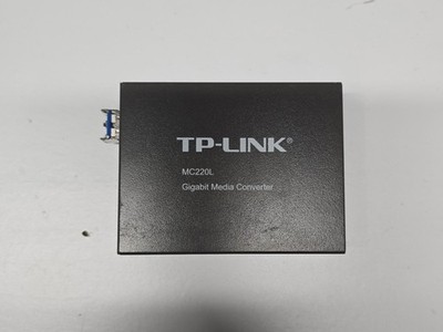 TP-Link MC220L Gigabit Ethernet Media Converter No Power Adapter