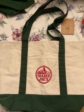 Trader Joe  s Classic Large Green Canvas Tote Bag   NEW   Holiday Limited Edition