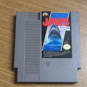 Jaws - Nintendo NES Game Authentic,  Cartridge Only