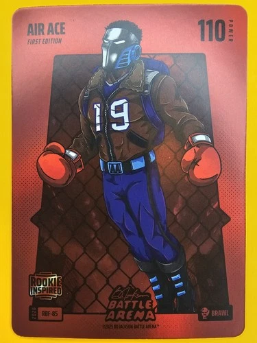 Bo Jackson Battle Arena Griffey Battle Red Battlefoil Air Ace Ace Bailey RBF-85
