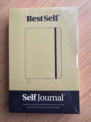 BestSelf Self Journal 13-Week Undated Planner Goal Productivity NEW SEALED Eco