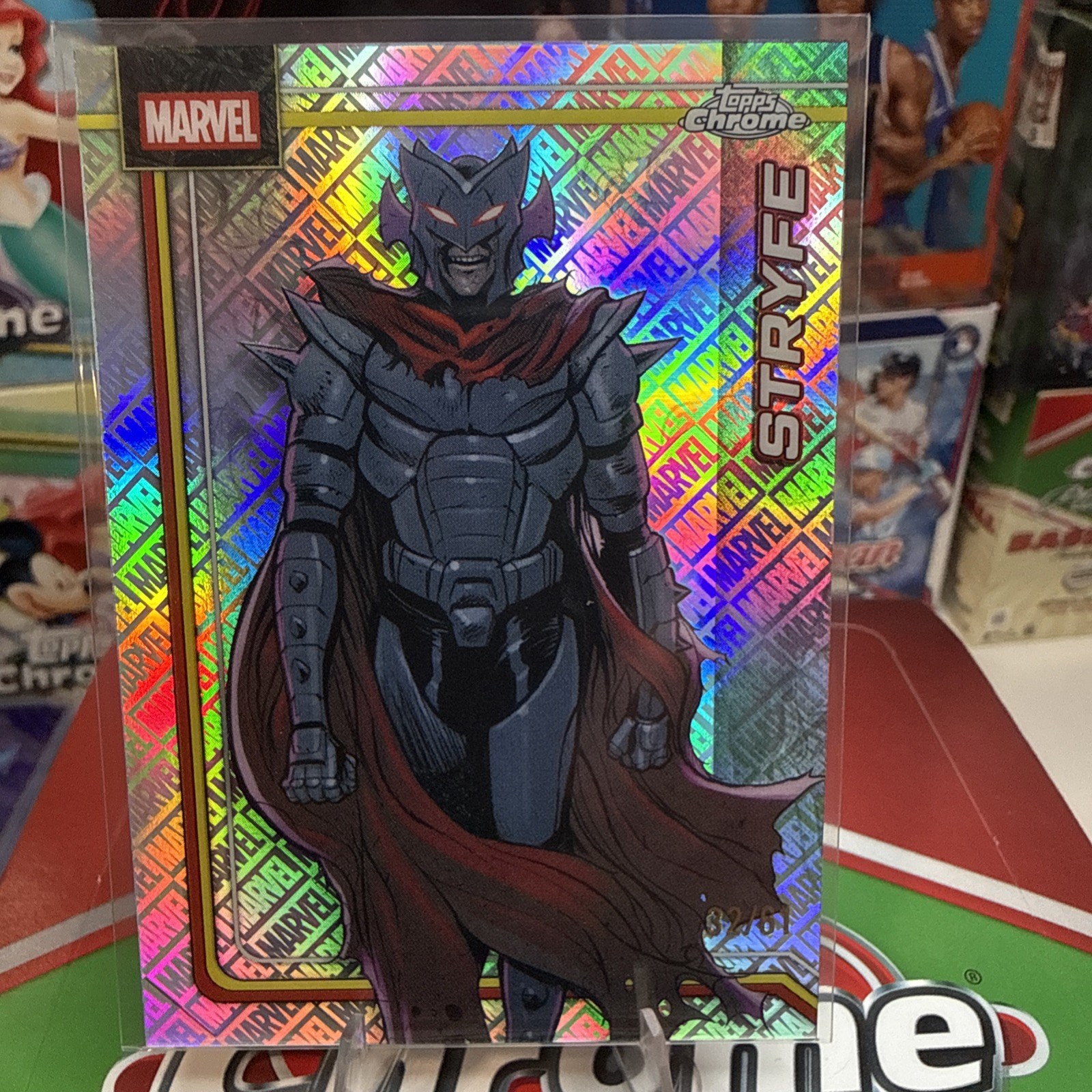 STRYFE #171 /61 LOGOFRACTOR -  2026 Topps Chrome Marvel