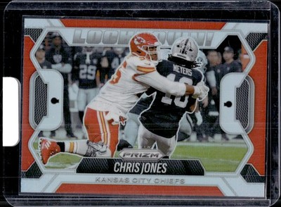 2025 Panini Prizm #6 Chris Jones Lockdown!