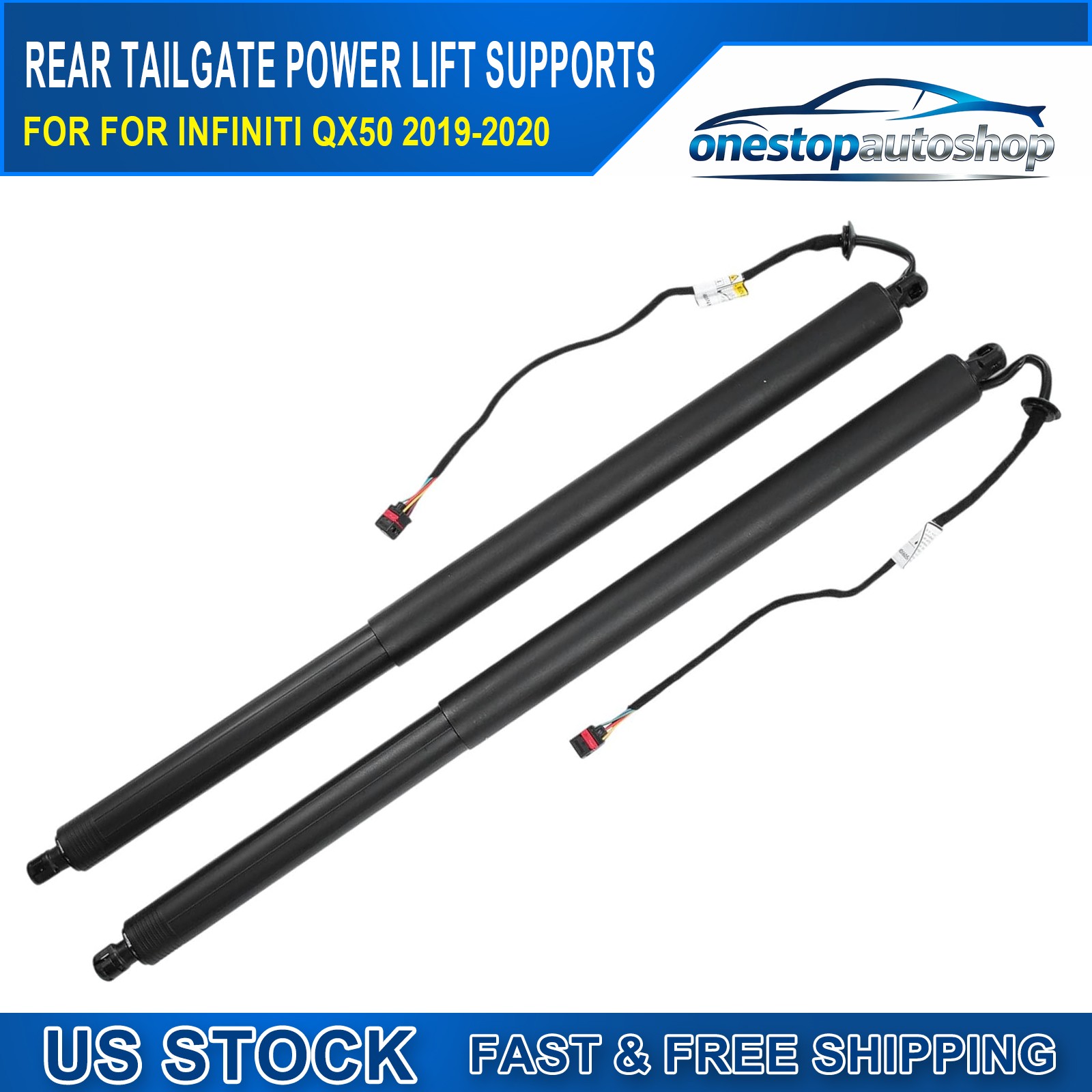 For 2019-2020 Infiniti QX50 Tailgate Power Lift Supports Strut LH RH 905605NN0A