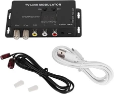 UHF Modulator, IR Modulator TM70 TV Link AV to RF Converter IR... 