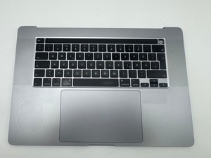 MacBook Pro 16" 2019 A2141 Grau Topcase Tastatur Trackpad Akku QWERTZ #T966