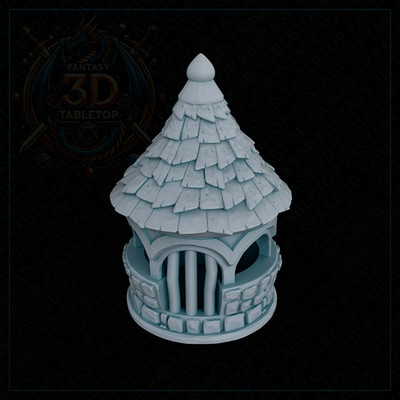 Fantasy3DTabletop - Rathaus Würfel Gefängnis - DnD/TTRPG/Rollenspiel/Kriegspiele