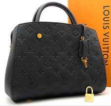 LOUIS VUITTON Monogram Empreinte Montaigne BB M41053