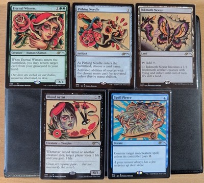 MTG | Inkmoth Nexus + X | NM | EN | Secret Lair Drop - Tattoo Full Set  