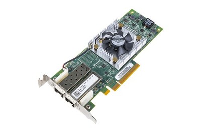 Network interface card Dell Qlogic QLE2662 2x16Gb FC PCIe 3.0x8 7JKH4