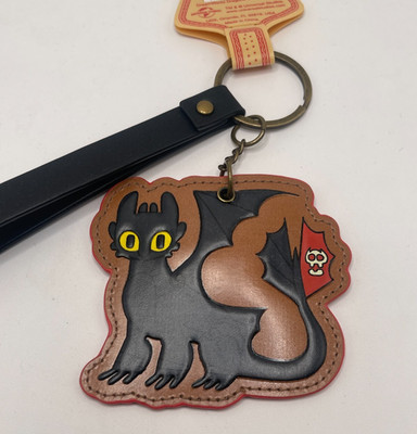 Universal Epic Universe How to Train Your Dragon Primitive Toothless Keychain