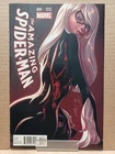 AMAZING SPIDER-MAN #4 CAMPBELL VARIANT VF/NM  2018 MARVEL - 1ST APP OF SILK!