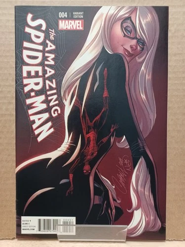 AMAZING SPIDER-MAN #4 CAMPBELL VARIANT VF/NM  2018 MARVEL - 1ST APP OF SILK!