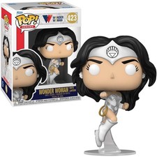 Funko POP! Nueva figura de vinilo DC Comics Wonder Woman White Lantern 80th #423