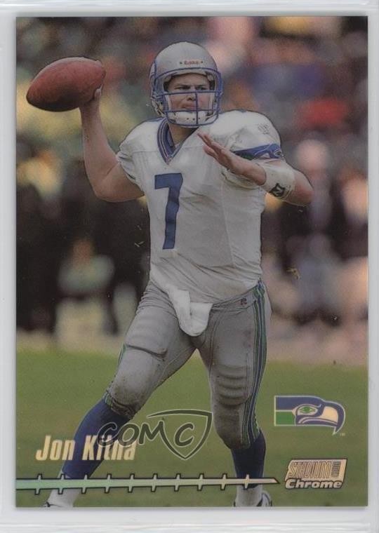1999 Topps Stadium Club Chrome Refractor Jon Kitna #72 g2u