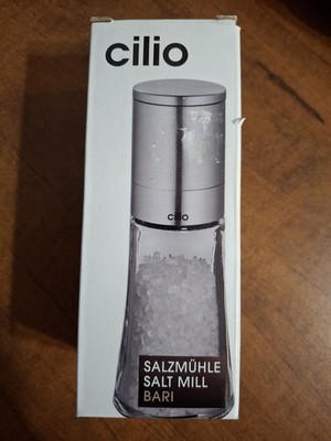 Cilio Salt & Pepper Grinder Each Sold Separately Or As A Set 