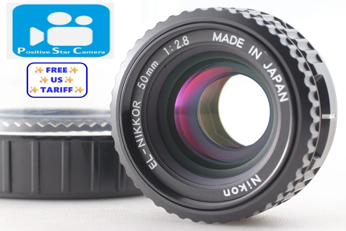 Objectif Nikon EL 50mm F/2.8 Pour Agrandisseur - Occasion Très Bon État ( Noir )