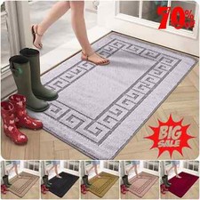 Long Hallway Runner Non Slip Door Mats Bedroom Rugs Kitchen Carpet Floor Mat UK