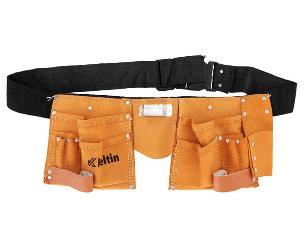 Leder WerkzeuggüRtel GüRteltasche Werkzeugtasche Nageltasche Hammerhalter Halter-image