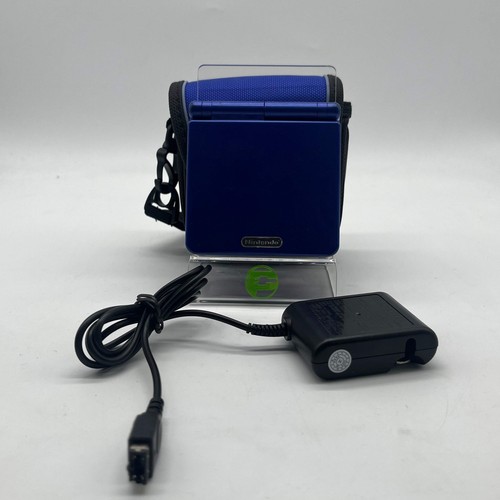 Nintendo Game Boy Advance SP Handheld Game Console AGS-001 Cobalt Blue