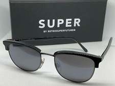 RetroSuperFuture 7WJ Paloma Opaco Black Frame Sunglasses NIB