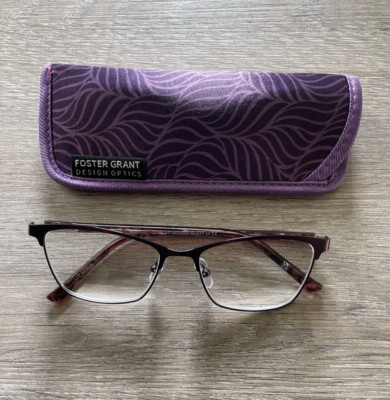 Foster Grant Design Optik Lesebrille +1,25 plus Etui.
