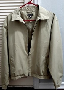 tan golf jacket