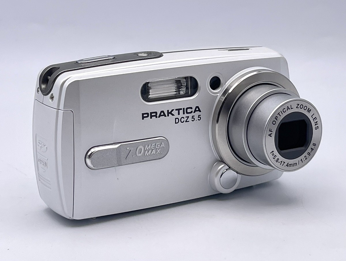 Praktica DCZ 5.5 7.0MP Compact Digital Camera White Open Box | eBay