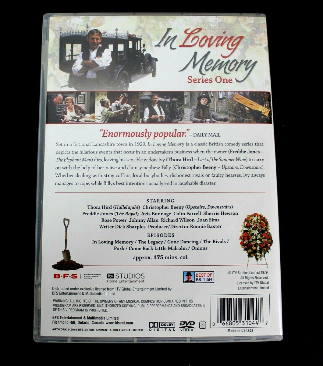 In Loving Memory Series One 2011 2 disc Set DVD British