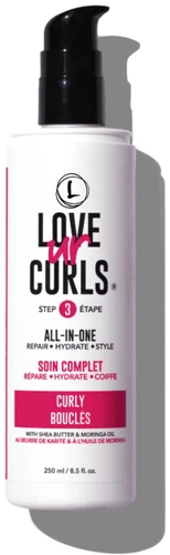 LUS Love UR Curls 3 Step Shampoo Conditioner Repair Kit 8.5oz