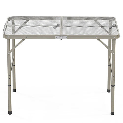 Venta caliente Mesa de camping portátil plegable de 3 pies Mesa de picnic Altura ajustable Parrilla - Imagen 6 de 16