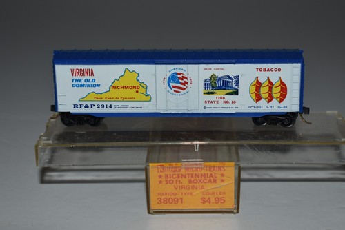 Coche de carga escala N Kadee 38091 Virginia 50' puerta única 2914 C42241 | Condition: Used
