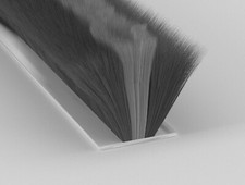 Stormguard Black/ Grey Garage Door Brush Pile Self-Adhesive Draught Excluder 7M