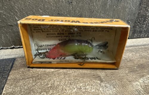 Vintage Bomber Water Dog Slow Sinker Crankbait Fishing Lure NOS W/Box - Picture 1 of 7