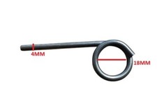 Fire Extinguisher Safety Pin Pull Pin 4mm Thick Universal Spares Pack of 15