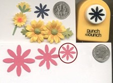 Small Daisy Paper Punch by Punch Bunch Quilling-Scrapbook-Card Making New