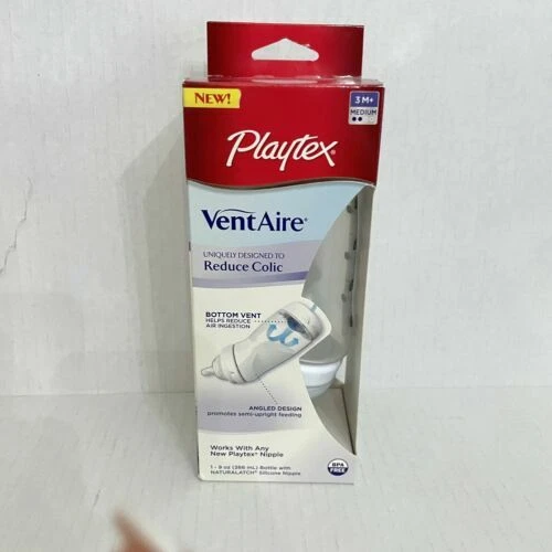 Пластиковая бутылочка Playtex без бисфенола белая детская бутылочка