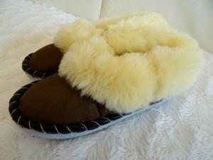 handmade sheepskin moccasins