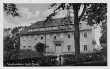 AK Sayda i. Erzgeb. Feierabendheim Postkarte 1953