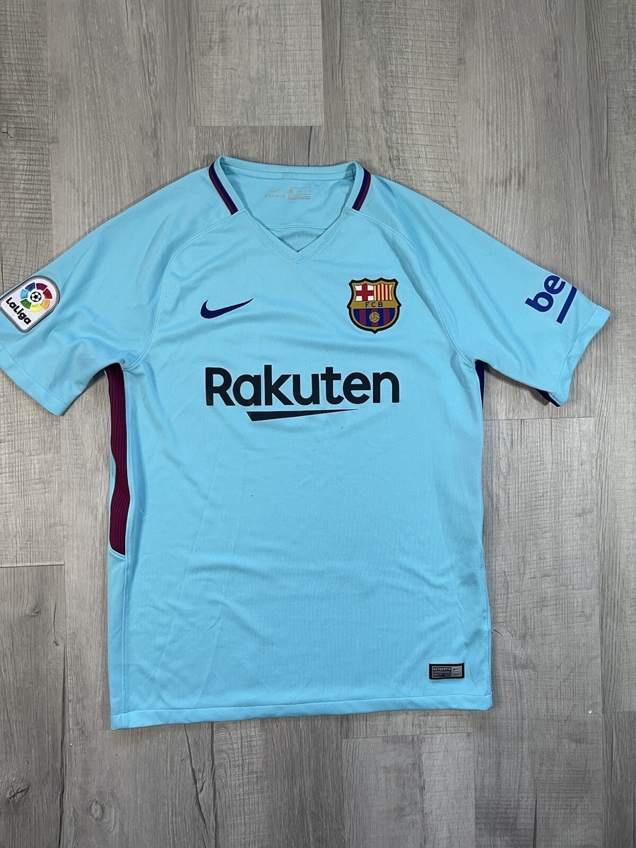 FC Barcelona Nike Aeroswift ユニフォーム Sサイズ Barcelona FC Jersey Mens Size Small Teal Third Nike