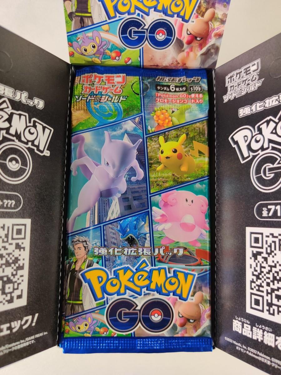 10 Packs) Pokemon GO Card Game Japanese Booster Packs Sealed S10b - US  SELLER | eBay