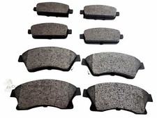 SET PASTIGLIE FRENO ANTERIORI E POSTERIORI CHEVROLET TRAX 1.4 1.6 1.7 2013-2015 NUOVE