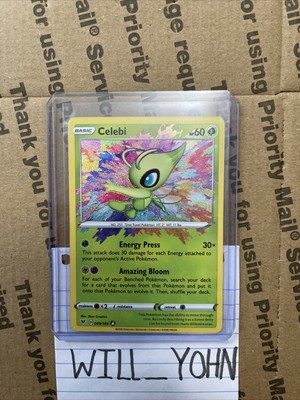 Celebi 009 185 Amazing Rare Pokemon Card Vivid Voltage Nm M Pack Fresh Psa Ebay