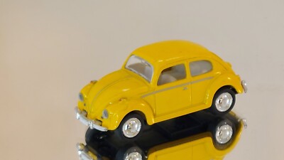 1967 VW Volkswagen Beetle - Kinsmart - Yellow