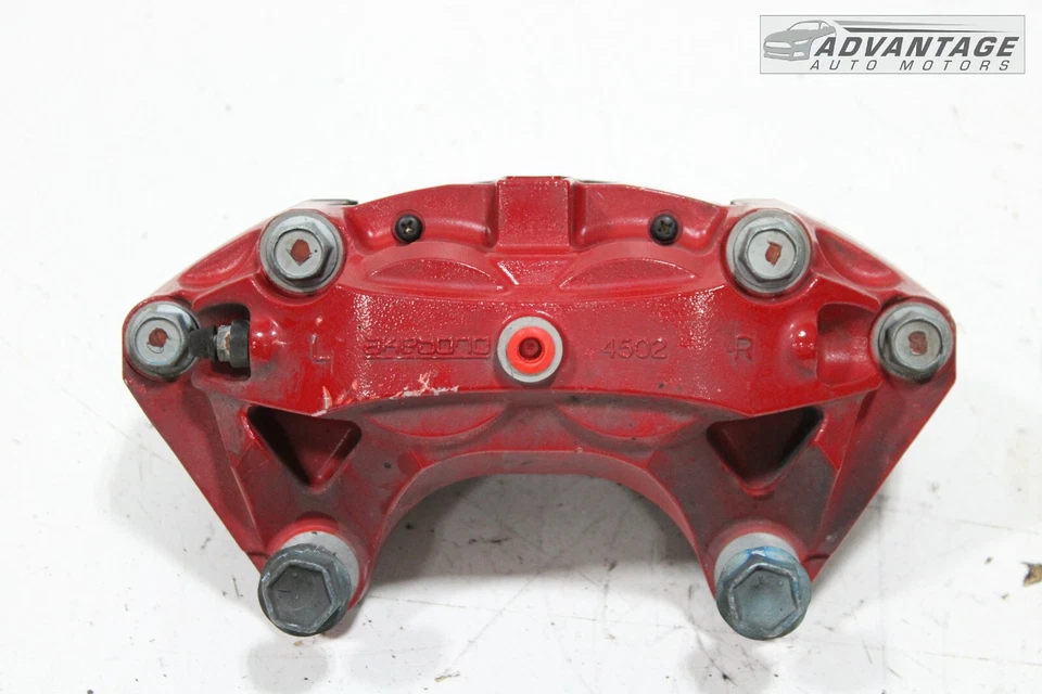 Pinza de freno delantera izquierda del lado del conductor Infiniti Q60 AWD 2017-2022 AKEBONO OEM Foto 2 de 4